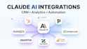integrate claude with hubspot, pipedrive, zendesk, google analytics gohighlevel