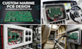 create custom marine electronic pcb design and schematics