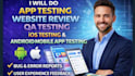 do US mobile app testing android app mobile testing IOS app testing QA testing