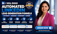 build automated linkedin lead generation funnels