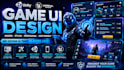 create stunning unity game UI, mobile game UI, unreal engine UI, game UX design