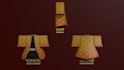 custom roblox skins, and assets made in blender