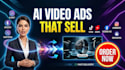 create cinematic ai website hero video and web banner