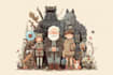 do creative illustration, portairt, clip art, and sketch