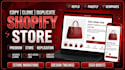 copy, clone and redesign any shopify store
