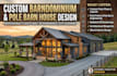 create barndominium plans and pole barn house plan as your architect