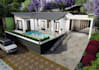 make  3d model in sketchup and render