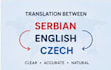 translate serbian english czech texts