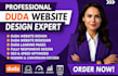 build duda website, duda website redesign, duda landing page duda website expert