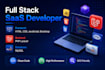 develop saas mvp with PHP laravel mysql and responsive frontend