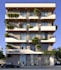 render 3dcgi apartment exterior,house elevation visualization,architectural plan