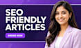 write SEO optimized tech articles and b2b saas blog posts