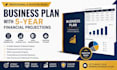 create a startup business plan, financial plan, and pitch deck