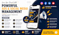 design social media posts and ad creatives for all platforms
