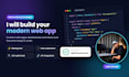 build your web app in react js and next js