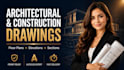 make permit ready architectural and construction drawings