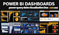 create a power bi dashboard and data visualization in 24hrs