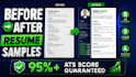 write faang resume with 95 percent ats score guaranteed