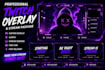 design professional twitch overlays and stream packages