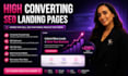 write SEO optimized landing page copy that converts