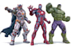 draw a superhero comic illustration