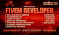 develop, optimize, fix and customize your fivem rp server