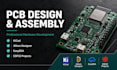 do pcb schematic design, circuit layout, pcb assembly and hardware development