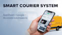 create an appsheet courier management app, delivery and logistics tracking app