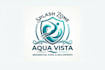 create a modern swim pool logo design