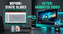 convert slides to an animated video with voiceover