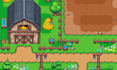 create pixel tileset background, top down tilemap, retro environment, rpg maker
