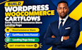 build wordpress woocommerce cartflows sales funnel ecommerce store landing page