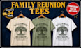 design a custom family reunion tshirt with names and personalized text