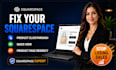 fix your squarespace product clickthrough, quick view, product page redirect