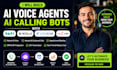 build ai voice agents, ai calling bots with vapi, retell ai