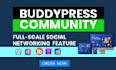 setup and customize buddyboss website youzify, buddypress