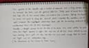 hand write notes and letter