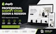 design professional shopify websites