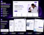 design a modern website UI UX in figma