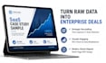 write a premium b2b saas case study with modern pdf design