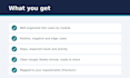 write clear and detailed test cases for your web or mobile