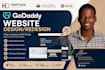 design and redesign godaddy website, godaddy SEO godaddy