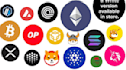 design a high tech crypto security and technology logo