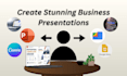redesign powerpoint presentations and make modern slides