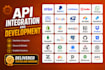 develop integrate any rest API payment gateway or third party API for your app