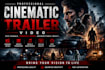 create a professional cinematic trailer video