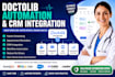 setup doctolib automation, CRM integration, patient workflow automation doctolib