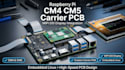 design raspberry pi cm4 cm5 carrier pcb and display integration
