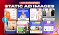 design instagram, facebook post and meta ads creative