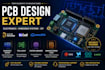 do pcb design, hardware design layout and schematics with kicad or altium